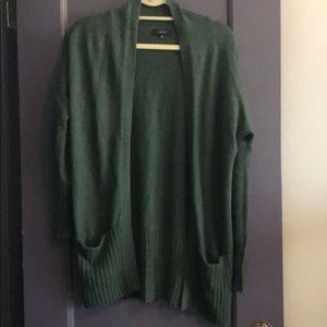 Aritzia Forest Green Oversized Cardigan (xs)